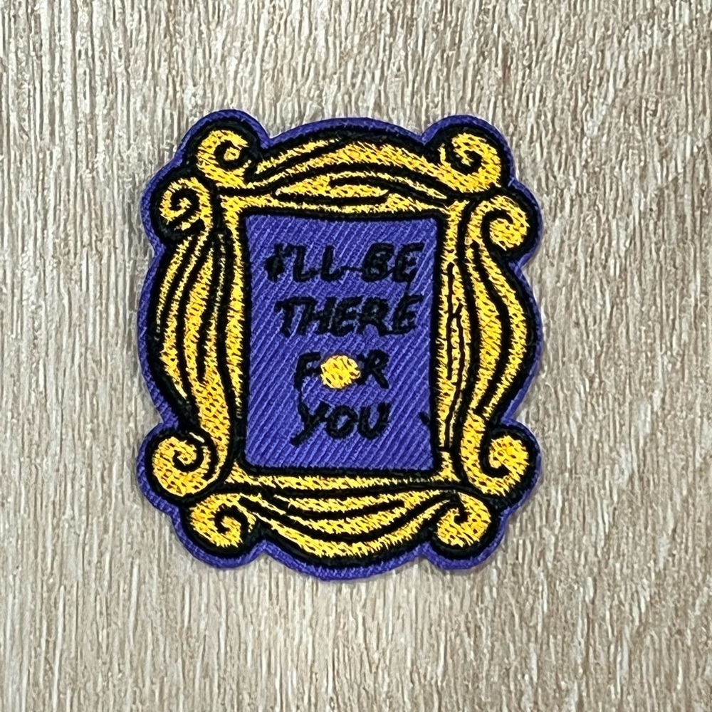 Friends Picture Frame Iron On Patch
